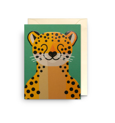 MINI CARD Savannah Cheetah