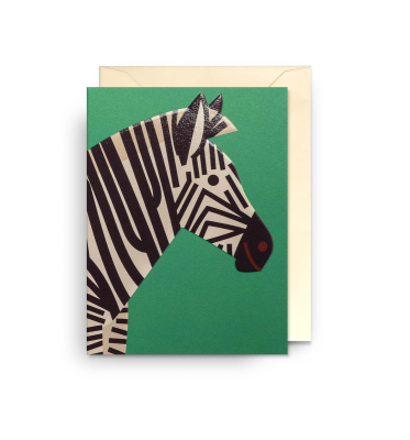 MINI CARD Grevys Zebra