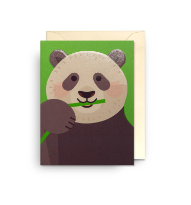 MINI CARD Bamboo Forest Panda
