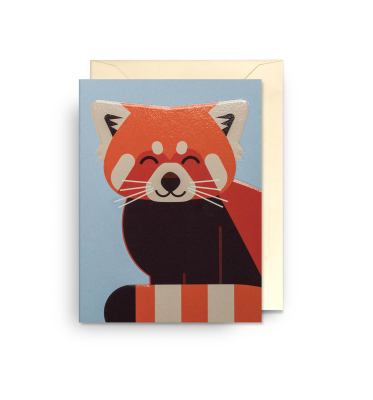 MINI CARD Red Panda
