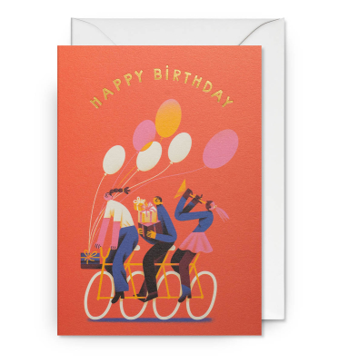 Happy Birthday Party Bike