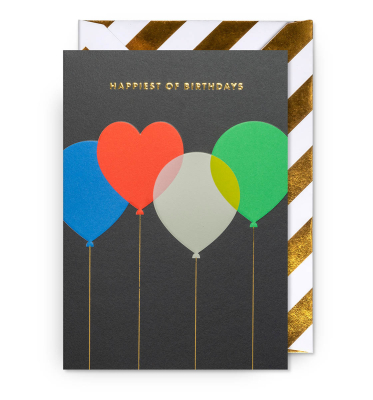 Happiest of Birthdays Balloons