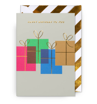 Happy Birthday To You Wrapped Presents