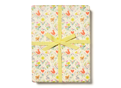 Woodland Critters Baby wrap roll|Red Cap Cards