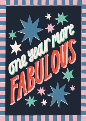One Year One More Fabulous