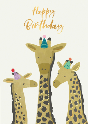 Happy Bday Giraffes