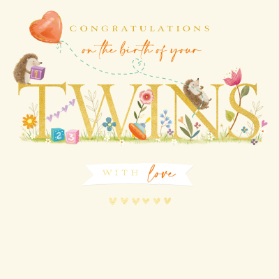 Twins Congratulations