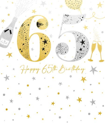 65th Lets Celebrate 65th