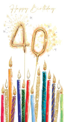 40th Birthday Time To Celebrate