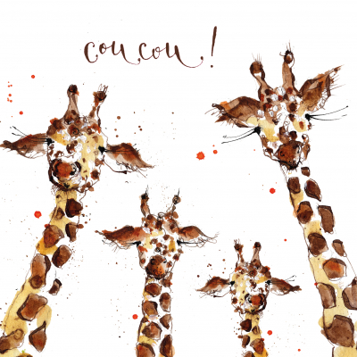 Giraffe Family Coucou