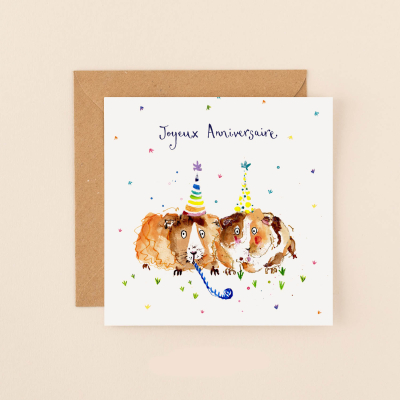 Guinea Pigs Joyeux Anniversaire