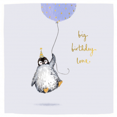 Penguin Big Birthday Love