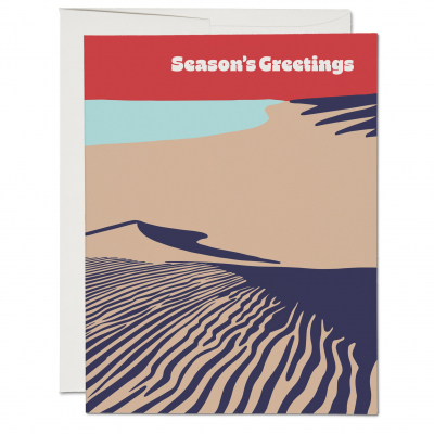 Desert Greetings Holiday|Red Cap Cards