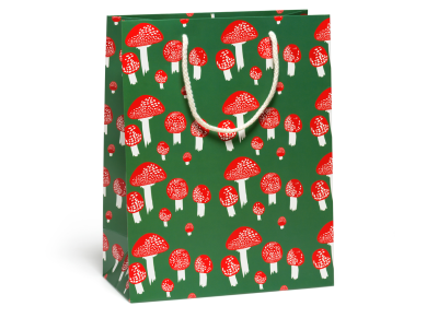 Festive Mushrooms bag|Red Cap Cards