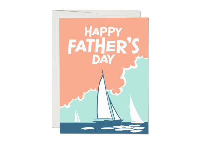 Sailing Father's Day card|Red Cap Cards