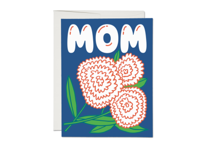 Zinnia Mom Mother's Day card|Red Cap Cards