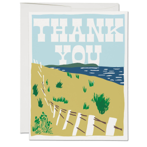 Seaside Thanks Thank You boxed set|Red Cap Cards