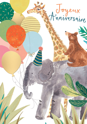 Joyeux Anniversaire Les Animaux