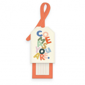 Come As You Are Slide-Out Luggage Tag|Studio Oh