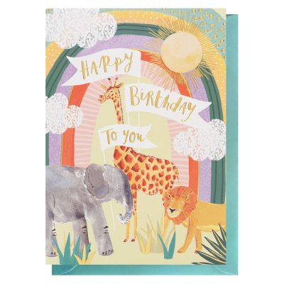 Savanna Animal Birthday