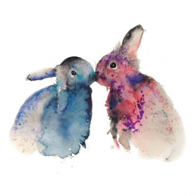 Bunnies In Love