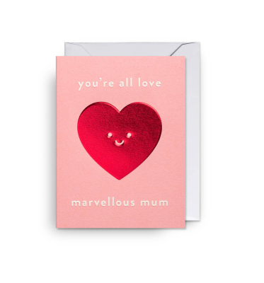 MINI CARD Youre All Love Marvellous Mum