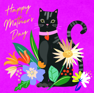 Happy Mothers Day Cat