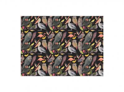 Aviary wrap roll-3 sheets|Red Cap Cards