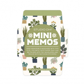 Plant Lover Mini Memo with Stickers|Studio Oh