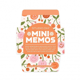 Be All Smiles Mini Memo with Stickers|Studio Oh