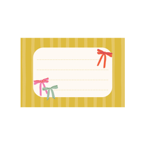 Put a Bow on It Mini Memos with Stickers|Studio Oh