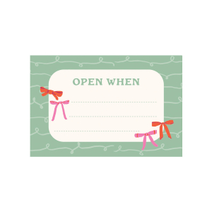 Put a Bow on It Mini Memos with Stickers|Studio Oh