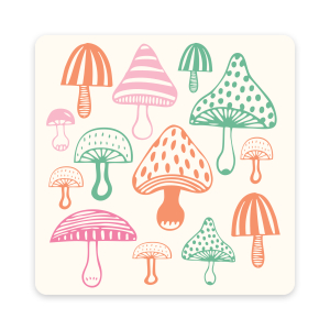 Wild Realm Mini Note Card Set with Stickers|Studio Oh!