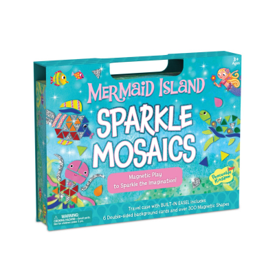 Mosaics: Mermaid Island Sparkle Mosaics|Peaceable Kingdom