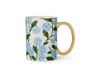 Hydrangea Porcelain Mug|Rifle Paper