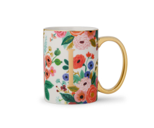 Garden Party Porcelain Monogram Mug - I|Rifle Paper