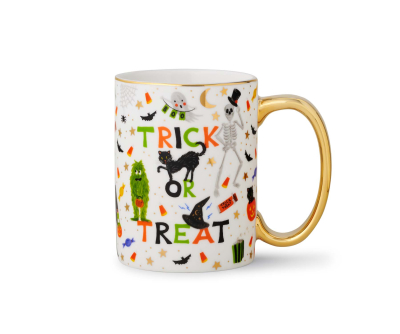 Halloween Parade Porcelain Mug|Rifle Paper