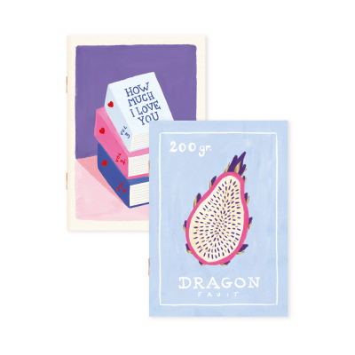 Book Dragon Fruit Pocket Duo Notebooks|All The Ways To Say