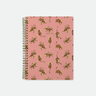 Pink Leopard Spiral Notebook|All The Ways To Say