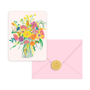 Garden Splash Studio Note Cards with Matching Wax Seals|Stud