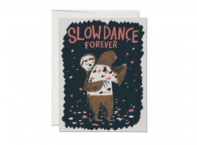 Slow Dance Sloths|Red Cap Cards