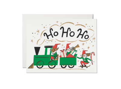 Elf Train Holiday boxed set|Red Cap Cards