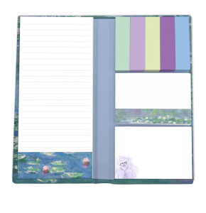 Monet - Sticky-Notes & Notepad Folio|Nelson Line