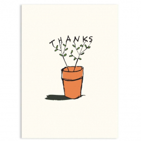 Planter - 8 Thank You Cards/Env|Nelson Line