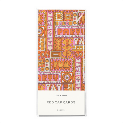 Party Fun Spot Tissue paper|Red Cap Cards