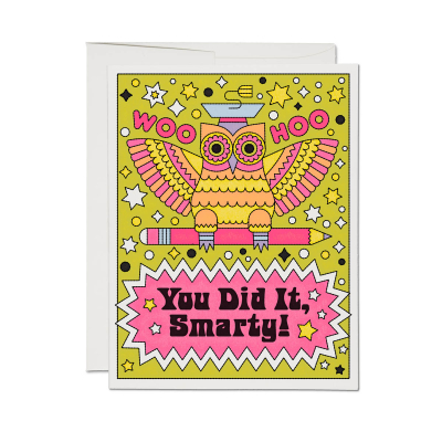Woo Hoo SPOT Graduation Card|Red Cap Cards