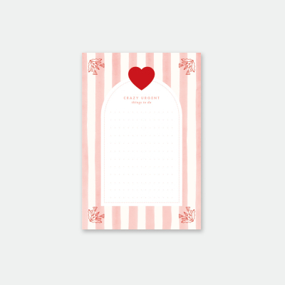 Pink Stripes Notepad|All The Ways To Say