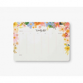 Marguerite Weekly Desk Pad|Rifle Paper