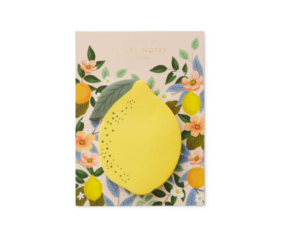 Lemon Sticky Notes|Rifle Paper