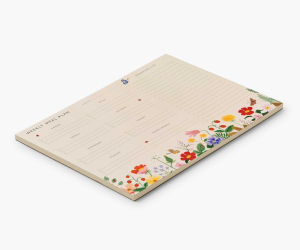 Strawberry Fields Meal Planner Notepad|Rifle Paper